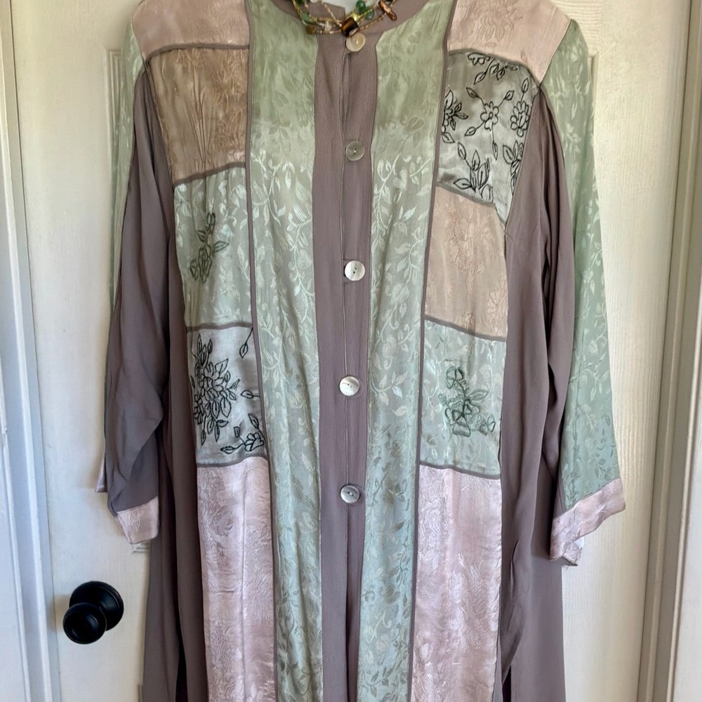 Boho Button Front Duster - image 4